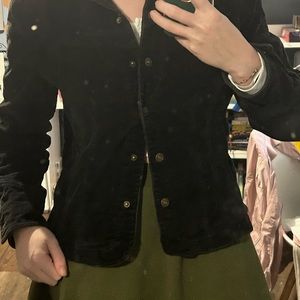 A.M.I Black Corduroy Jacket